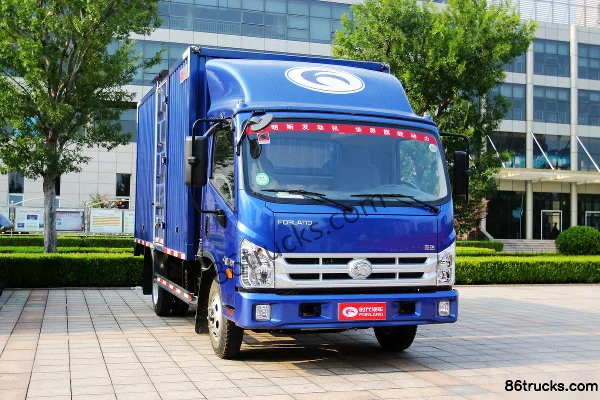Foton Times H3 131hp 4X2(6 wheels) 4.15m single-row van light truck Exterior (2) | 86Trucks