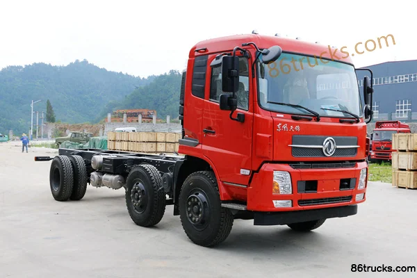 Dongfeng Commercial Vehicle Tianjin Heavy Truck 292 hp 6X2(8 wheels) 9.8m Stake Truck Exterior