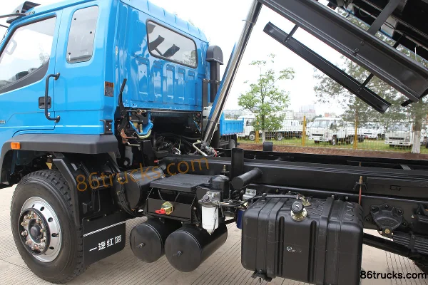 FAW Hongta FAW Jiefang Classic 7 Series 130 hp 4X2(6 wheels) 3.625m dump truck Chassis (3) | 86Trucks