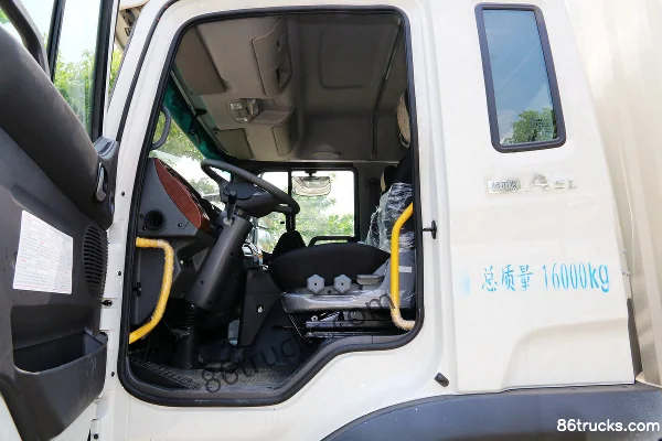JAC Gallop A5L medium truck 160hp 4X2(6 wheels) 5.8m single-row van cargo truck Cab (3) | 86Trucks