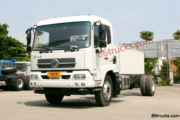 Dongfeng Commercial Vehicle Tianjin Medium Truck 180hp 4X2(6 wheels) 7.7m Cargo Truck Chassis Exterior (3) | 86Trucks