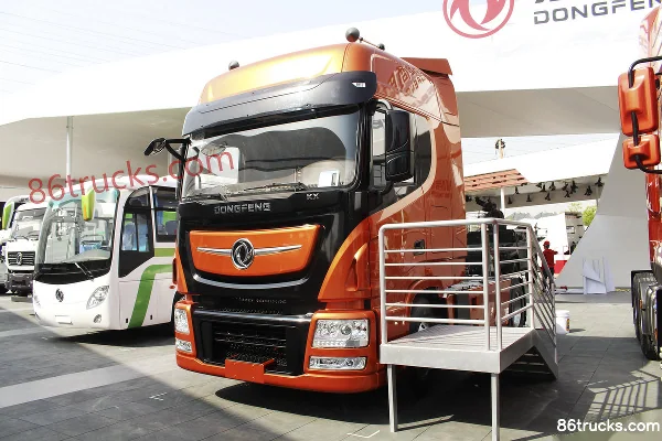 Dongfeng Commercial Vehicle Tianlong Flagship KX 2019 Model 480hp 4X2(6 wheels) Tractor Truck Exterior (3) | 86Trucks