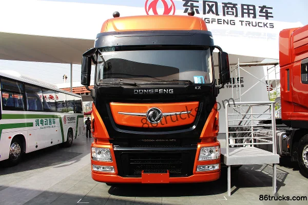 Dongfeng Commercial Vehicle Tianlong Flagship KX 2019 Model 480hp 4X2(6 wheels) Tractor Truck Exterior (2) | 86Trucks
