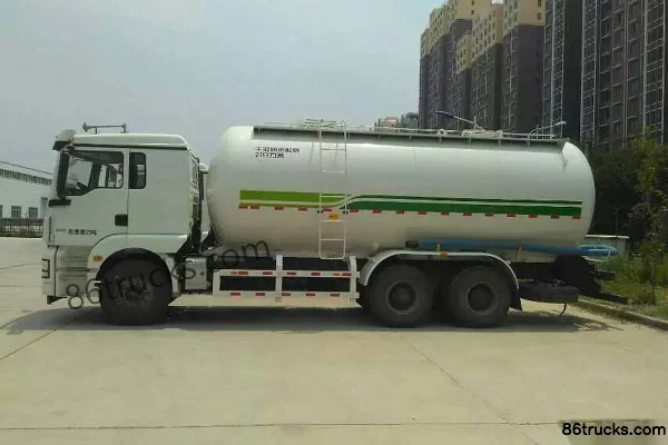 SHACMAN Delong New M3000 270 hp 6X4(10 wheels) dry mortar mixer truck Exterior (2) | 86Trucks