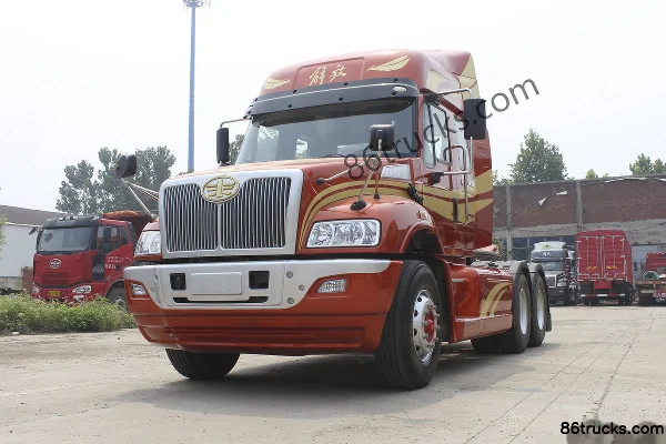 FAW Liute Anjie e camion lourd 420 ch 6X4(10 roues) tracteur routier à capot (Fast Gear) Extérieur (3) | 86Trucks