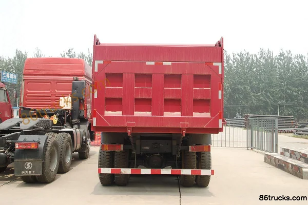 SHACMAN Aolong Enhanced 336hp 6X4(10 wheels) Dump Truck Chassis Exterior (3) | 86Trucks