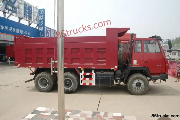 SHACMAN Aolong Enhanced 336hp 6X4(10 wheels) Dump Truck Chassis Exterior (2) | 86Trucks