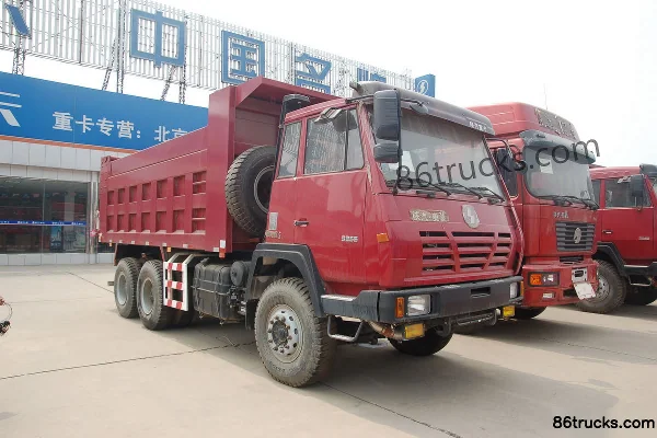SHACMAN Aolong Enhanced 336hp 6X4(10 wheels) Dump Truck Chassis (12-speed) Exterior