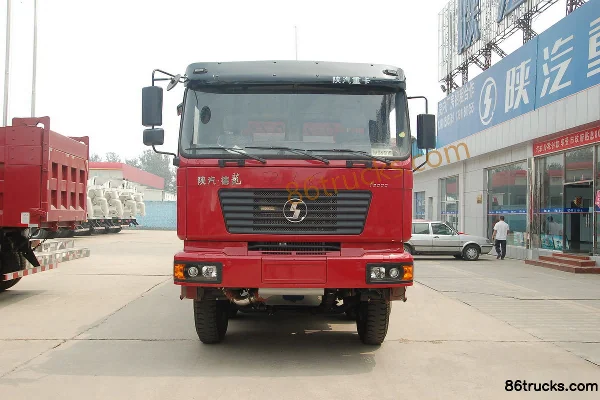 SHACMAN Delong F2000 Heavy Truck 385hp 8X4(12 wheels) 7.6m Dump Truck Exterior
