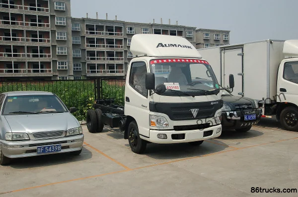 Foton Aumark A Series 95hp 4X2(6 wheels) 3360 Wheelbase Single Row Light Truck Chassis Exterior (2) | 86Trucks