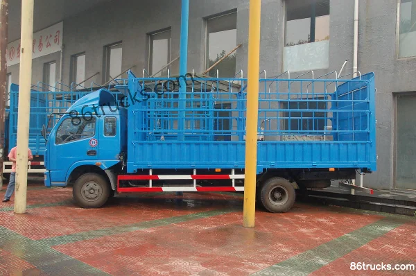 Dongfeng Duolika D8 Super 200 ch 4X2(6 roues) 6.2 m camion porteur à grille avec cabine avancée Extérieur (3) | 86Trucks