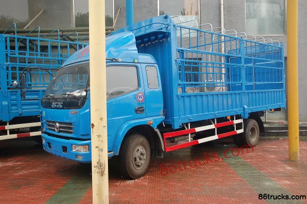 Dongfeng Duolika D8 Super 200 ch 4X2(6 roues) 6.2 m camion porteur à grille avec cabine avancée Extérieur (2) | 86Trucks