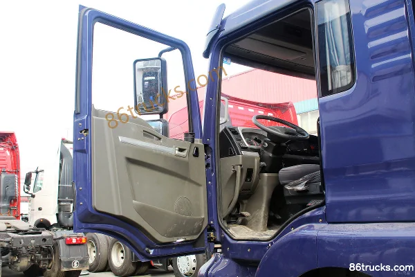 SHACMAN Delong New M3000 Lightweight Version 350hp 6X2(8 wheels) 9.5m Stake Truck (China VI) Cab (2) | 86Trucks