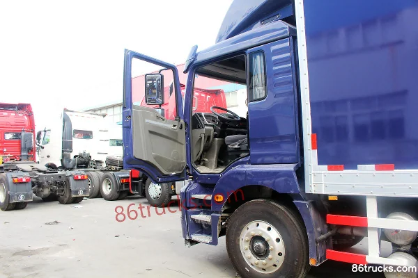 SHACMAN Delong New M3000 Lightweight Version 350hp 6X2(8 wheels) 9.5m Stake Truck (China VI) Cab (1) | 86Trucks