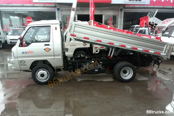 Foton Times Yuling VQ1 112 hp 4X2(6 wheels) 3.05m Dump Truck (Gasoline) Exterior (2) | 86Trucks