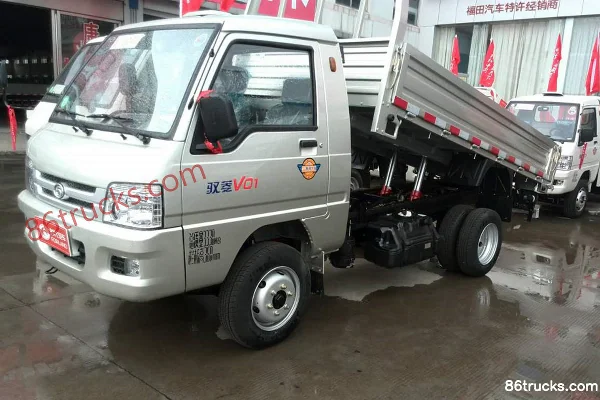 Foton Times Yuling VQ1 112 hp 4X2(6 wheels) 3.05m Dump Truck (Gasoline) Exterior