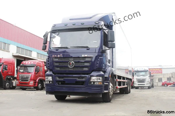 SHACMAN Delong New M3000 Lightweight Version 350hp 6X2(8 wheels) 9.5m Stake Truck (China VI) Exterior (3) | 86Trucks