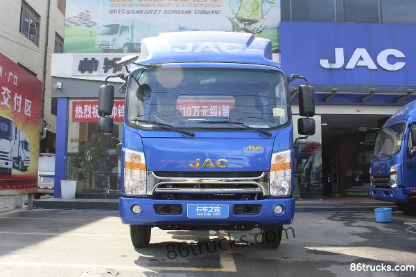 JAC Shuailing H330 152 hp 4X2(6 wheels) 4.12m single-row van light truck chassis Exterior (2) | 86Trucks