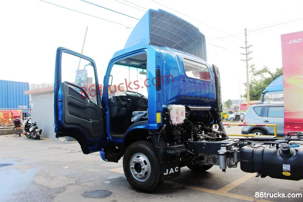 JAC Shuailing H330 152 hp 4X2(6 wheels) 4.12m single-row van light truck chassis Cab (2) | 86Trucks