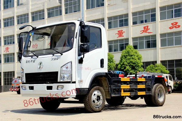 SHACMAN Commercial Vehicle Xuande X9 130 hp 4X2(6 wheels) Detachable Container Garbage Truck (Chufei Brand) Exterior (2) | 86Trucks
