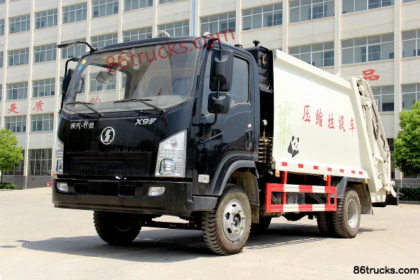 SHACMAN Commercial Vehicle Xuande X9 130hp 4X2(6 wheels) Compressed Garbage Truck (Chufei Brand) Exterior (2) | 86Trucks