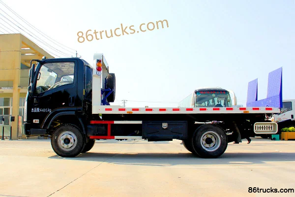 SHACMAN Commercial Vehicle Xuande X9 130hp 4X2(6 wheels) Road Rescue Wrecker (Runzhixing Brand) Exterior (2) | 86Trucks