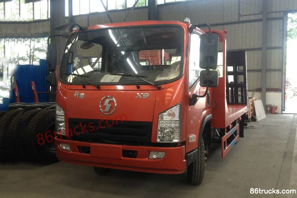 SHACMAN Commercial Vehicle Xuande X9 130 hp 4X2(6 roues) Flatbed Transport Truck (Chufei Brand) Extérieur (3) | 86Trucks