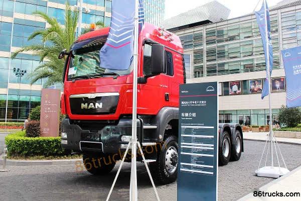 MAN TGS BBS Series Heavy Truck 540 hp 6X6(10 wheels) Tractor Truck (Model: 33.540) Exterior (3) | 86Trucks