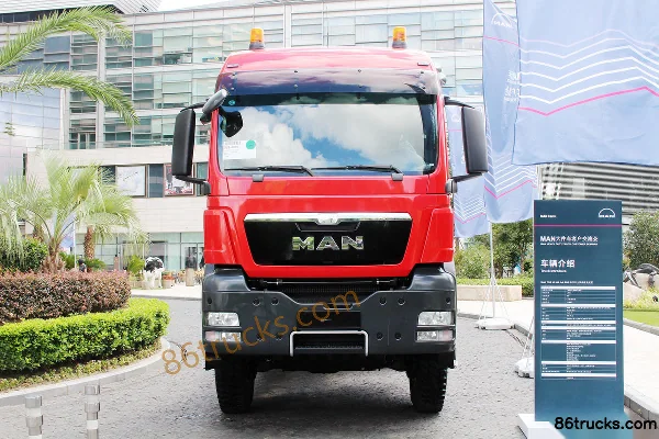 MAN TGS BBS Series Heavy Truck 540 hp 6X6(10 wheels) Tractor Truck (Model: 33.540) Exterior (2) | 86Trucks