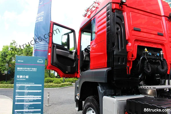 MAN TGS BBS Series Heavy Truck 540 hp 6X6(10 wheels) Tractor Truck (Model: 33.540) Cab (1) | 86Trucks