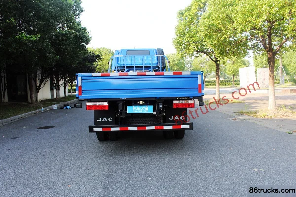 JAC Kangling 33 Wide Body 143 hp 4X2(6 wheels) 4.18m Single Row Flatbed Light Truck (3) | 86Trucks