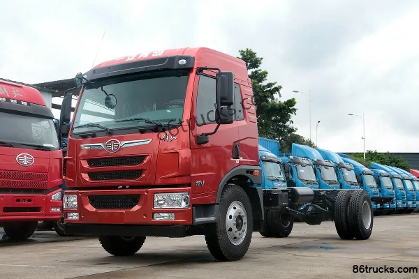 FAW Jiefang Qingdao Long V camion moyen 180 ch 4X2(6 roues) châssis de camion porteur empattement 5250 Extérieur (2) | 86Trucks