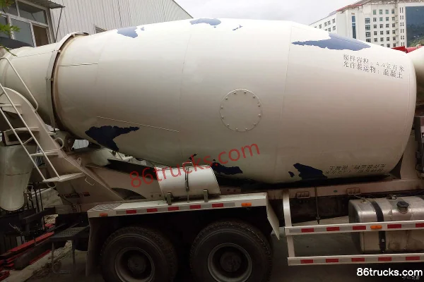 FAW Jiefang J6P 350hp 6X4(10 wheels) 4.4m³ concrete mixer truck Exterior (3) | 86Trucks