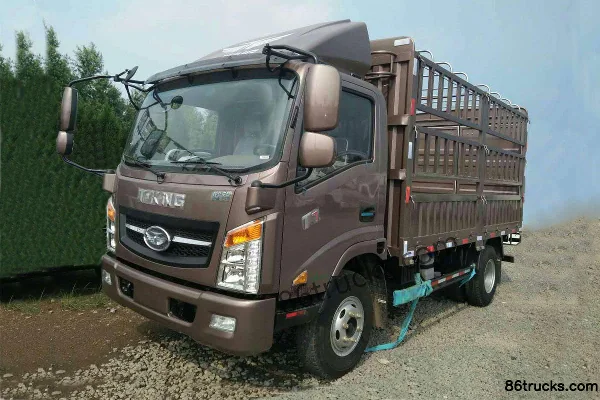 Tangjun Ouling Série T7 143 ch 4X2(6 roues) camion léger à ridelles à cabine simple 4,1 m Extérieur (2) | 86Trucks