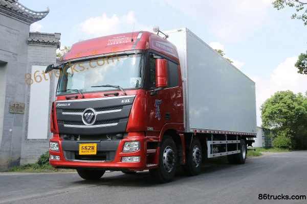 Foton Auman GTL 6 Series Heavy Truck Super Edition 280 hp 6X2(8 wheels) 9.6m van express truck Exterior (3) | 86Trucks
