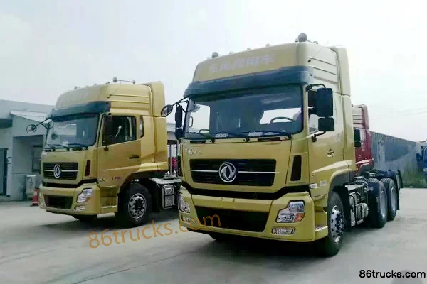 Dongfeng Commercial Vehicle Tianlong Heavy Truck Qihang Edition 450 hp 6X4(10 wheels) Tractor Truck Exterior (2) | 86Trucks