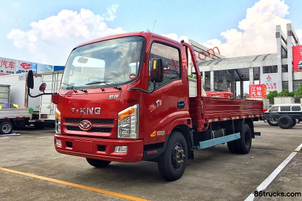 Tangjun Ouling Série T3 109 ch 4X2(6 roues) 4,15 m camion léger à cabine simple avec ridelles Extérieur (2) | 86Trucks