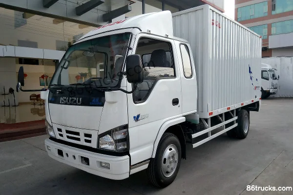 Isuzu 600P 120hp 4X2(6 wheels) 3.8m semi-crew cab light truck Exterior (2) | 86Trucks
