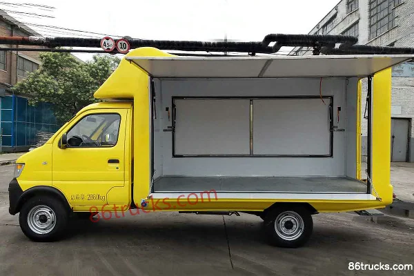 Ankai Shenqi 1.3L 99hp 4X2(6 wheels) 3.23m single-row multi-purpose mobile vending truck Exterior (3) | 86Trucks
