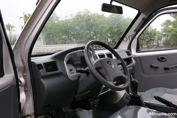 Changan Kuayue Xinbao MINI 1.0L 68 hp 4X2(6 wheels) 2.6m Single Row Flatbed Micro Truck (Short Wheelbase) Cab (3) | 86Trucks