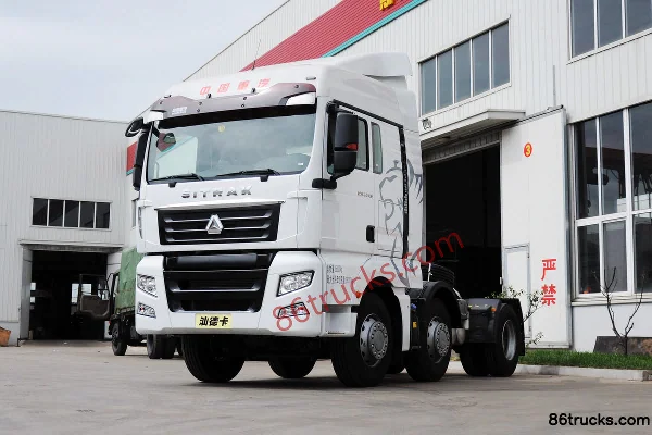 Sinotruk Sitrak SITRAK C7H poids lourd 400 ch 6X2(8 roues) Tracteur routier (ZZ4256V25CHD1B/V7GB-T) Extérieur (3) | 86Trucks
