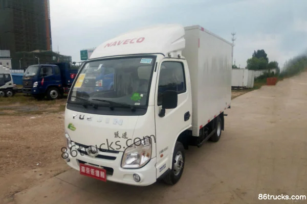 Yuejin Xiaofuxing S50 1.8L 68hp 4X2(6 wheels) Diesel 3.2m Single Row Box Mini Truck Exterior (2) | 86Trucks