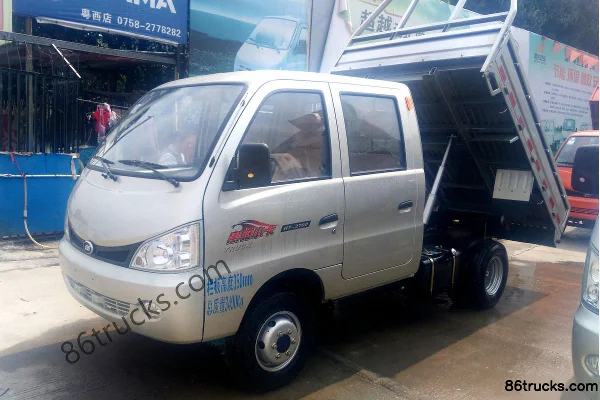 Heibao 3036 Series 68 hp 4X2(6 wheels) 2.52m Dump Truck Exterior