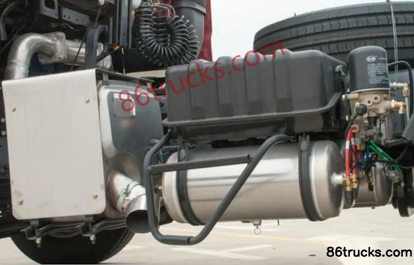 JAC Gallop A5W Heavy Truck 480hp 6X4(10 wheels) tractor truck (super high roof) Chassis (1) | 86Trucks