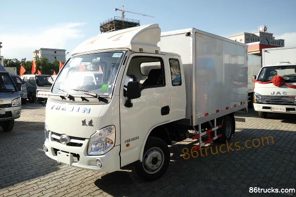 Yuejin Xiaofuxing S50Q 1,3 L 87 ch 4X2(6 roues) Essence Camion fourgon micro 3,135 m cabine avancée Extérieur (3) | 86Trucks