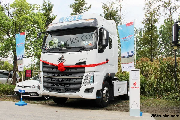 Dongfeng Liuqi Chenglong H7 poids lourd 450 ch 6X2R tracteur routier express (essieu relevable) Extérieur (3) | 86Trucks