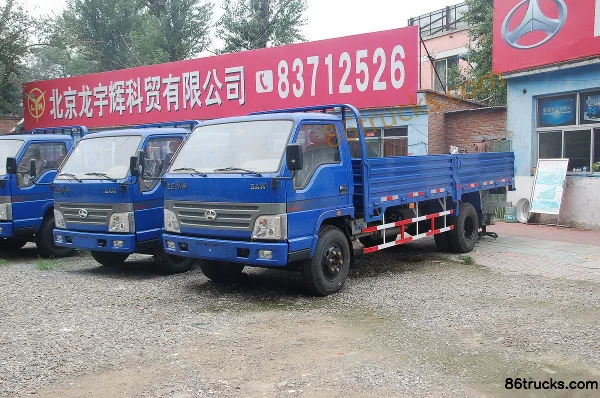 BAIC Qiling 120 ch 4X2(6 roues) camion porteur à ridelles, cabine simple, 5,2 m Extérieur (2) | 86Trucks