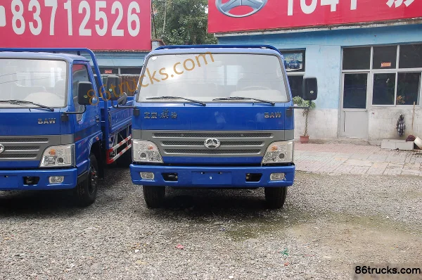 BAIC Qiling 120 ch 4X2(6 roues) camion porteur à ridelles, cabine simple, 5,2 m Extérieur