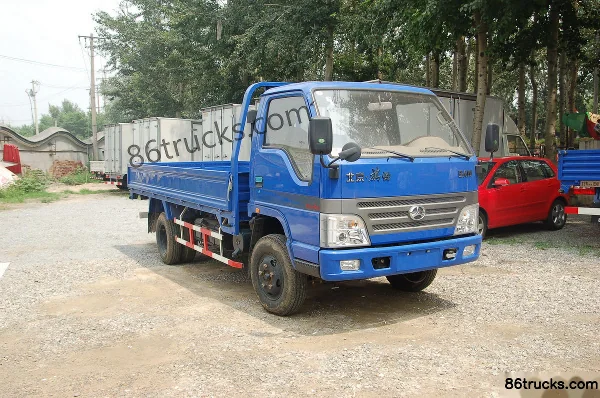 BAIC Qiling 108hp 4X2(6 wheels) 4.25m single-row flatbed light truck Exterior (2) | 86Trucks