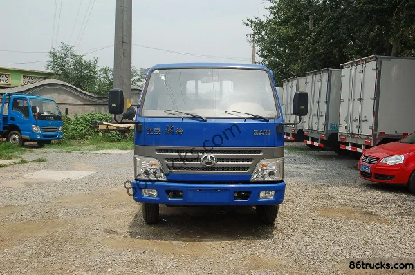 BAIC Qiling 112hp 4X2(6 wheels) 4.25m single-row flatbed light truck Exterior